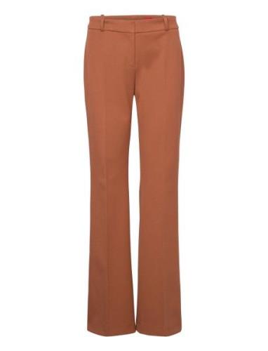 Hilotinna Bottoms Trousers Suitpants Brown HUGO