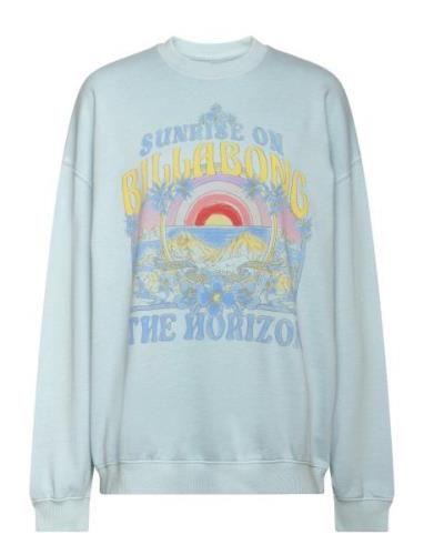 Ride In Tops Sweatshirts & Hoodies Sweatshirts Blue Billabong