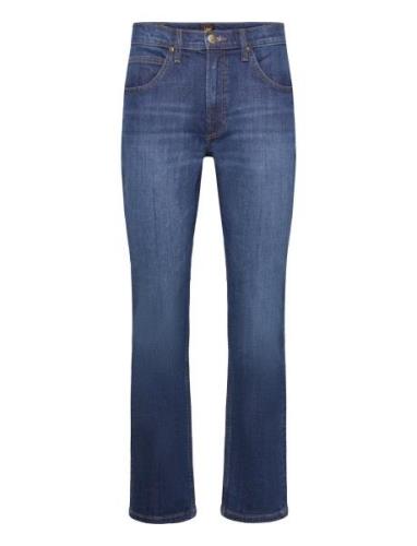 Brooklyn Straight Bottoms Jeans Regular Blue Lee Jeans