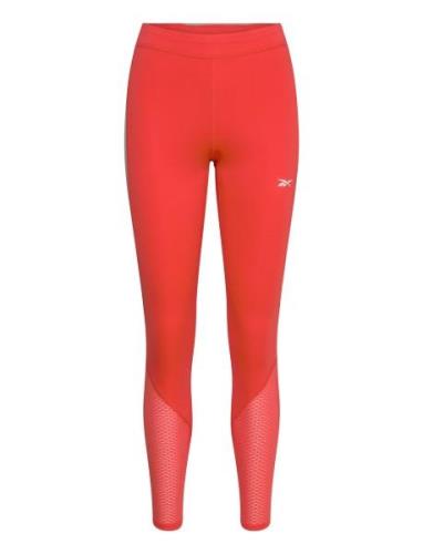 Running Vector Tight Sport Running-training Tights Red Reebok Performa...