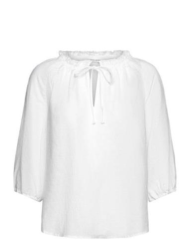 Blouse 3/4 Sleeve Tops Blouses Long-sleeved White Gerry Weber Edition