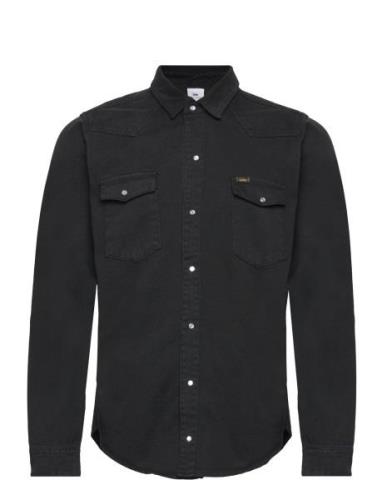 Luiso 6500 Omaha Solid Tops Shirts Casual Black Lois Jeans