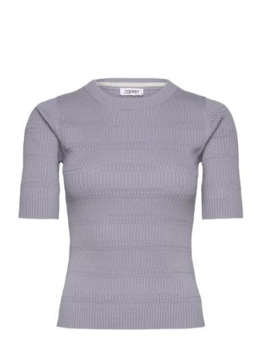 Sweaters Tops Knitwear Jumpers Purple Esprit Casual