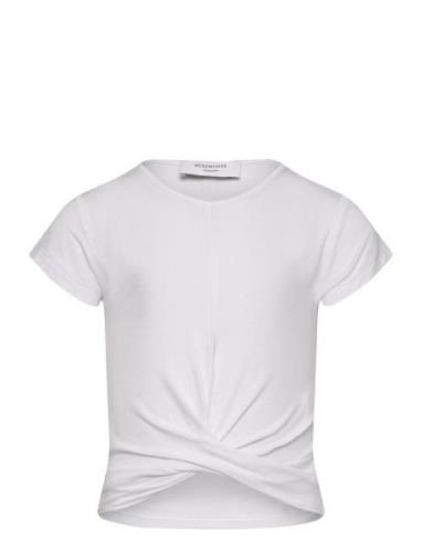 T-Shirt Tops T-Kortærmet Skjorte White Rosemunde Kids