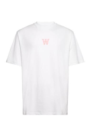 Asa Aa T-Shirt Tops T-Kortærmet Skjorte White Double A By Wood Wood