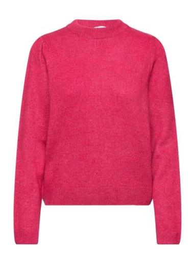 Faromd O-Neck Tops Knitwear Jumpers Pink Modström