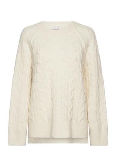 Knit Jumper Tops Knitwear Jumpers Cream IVY OAK