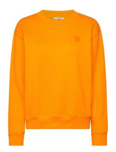 Leiot Unikko Placement Tops Sweatshirts & Hoodies Sweatshirts Orange M...