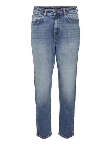 Nmmoni Hw Straght Ank Jeans Az221Db Noos Bottoms Jeans Straight-regula...