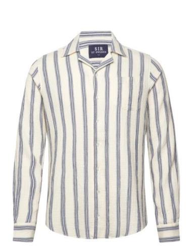 Brando Shirt Tops Shirts Casual Blue SIR Of Sweden