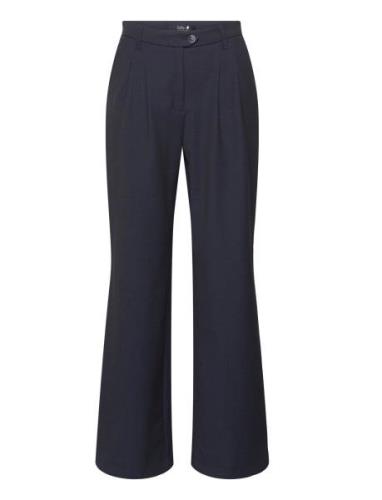 Wanda Suit Bottoms Trousers Wide Leg Navy Lois Jeans