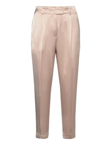 Celia Bottoms Trousers Straight Leg Gold Reiss