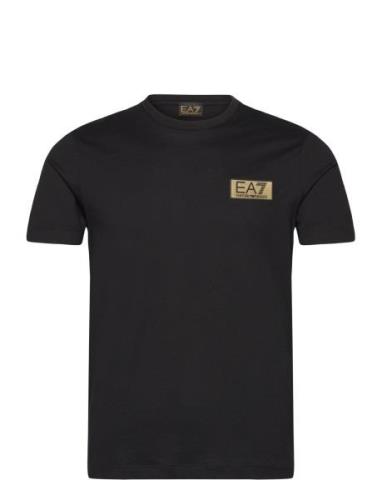 T-Shirt Tops T-Kortærmet Skjorte Black EA7