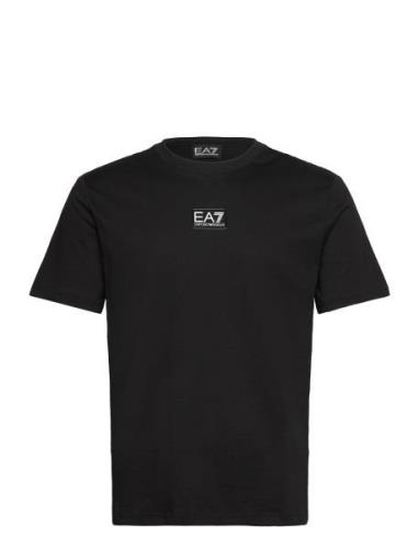 T-Shirt Tops T-Kortærmet Skjorte Black EA7