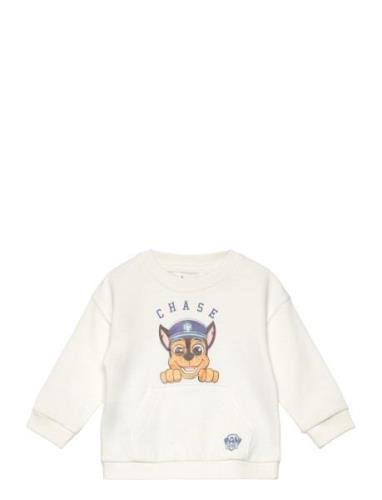 Paw Patrol Sweatshirt Tops Sweatshirts & Hoodies Sweatshirts White Man...