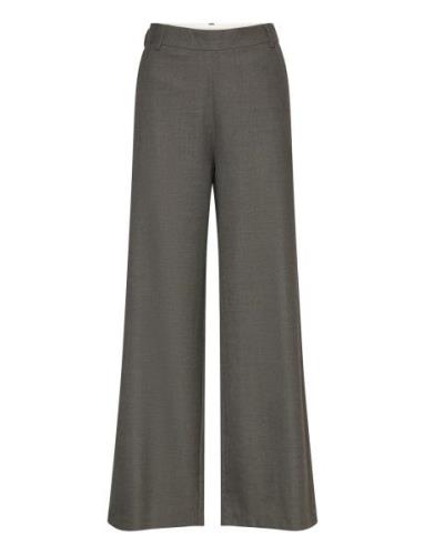 Caidanepw Pa Bottoms Trousers Wide Leg Grey Part Two