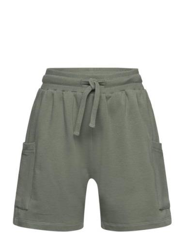 Shorts Sweat Bottoms Shorts Khaki Green En Fant