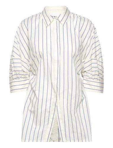 Taylor - Daily Stripe Tops Blouses Long-sleeved White Day Birger Et Mi...