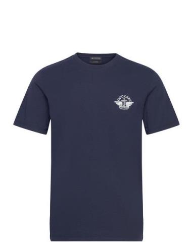 Graphic Tee Graphic Tops T-Kortærmet Skjorte Blue Dockers