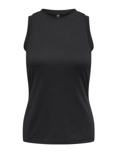 Onppina Sl Slim Pck Train Top Tops T-shirts & Tops Sleeveless Black On...