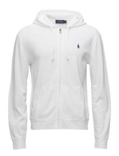 Spa Terry-Lsl-Knt Tops Sweatshirts & Hoodies Hoodies White Polo Ralph ...