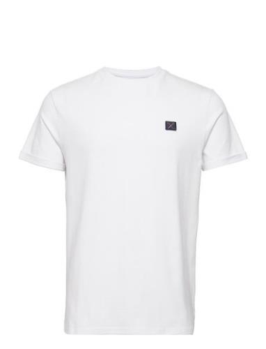 Basic Organic Tee Tops T-Kortærmet Skjorte White Clean Cut Copenhagen