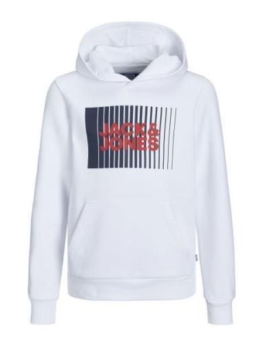 Jjecorp Logo Sweat Hood Play Noos Jnr Tops Sweatshirts & Hoodies Hoodi...