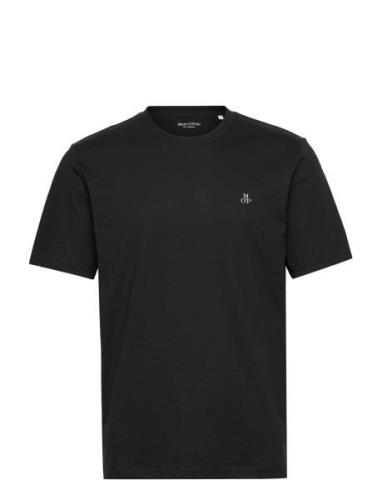 T-Shirts Short Sleeve Tops T-Kortærmet Skjorte Black Marc O'Polo