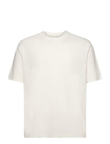 Anf Mens Graphics Tops T-Kortærmet Skjorte White Abercrombie & Fitch