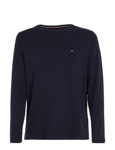 Stretch Extra Slim Fit Long Sleeve Tee Tops T-Langærmet Skjorte Navy T...