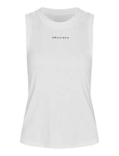 Elmira Pocket Tank Top Sport T-shirts & Tops Sleeveless White Röhnisch