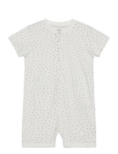 Pyjamas Romper Sheep Sn Pyjamas Sie Jumpsuit Cream Lindex