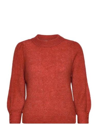 Ihkamara Ms Tops Knitwear Jumpers Red ICHI