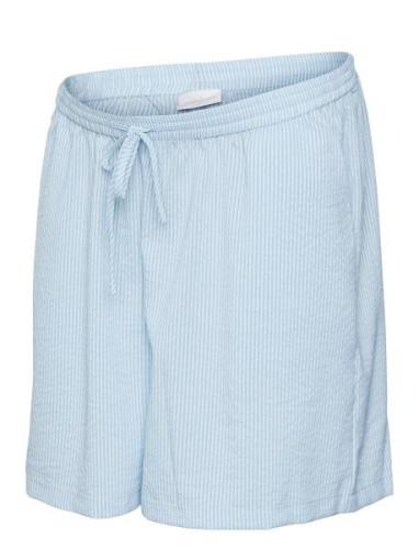 Mllouiza Wo Long Shorts Hw Pyjamas Nattøj Blue Mamalicious