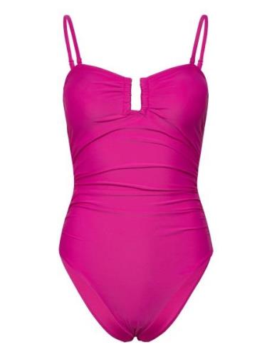 Elsacras Swimsuit Badedragt Badetøj Purple Cras