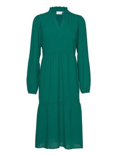 Kadorte Dress Knælang Kjole Green Kaffe