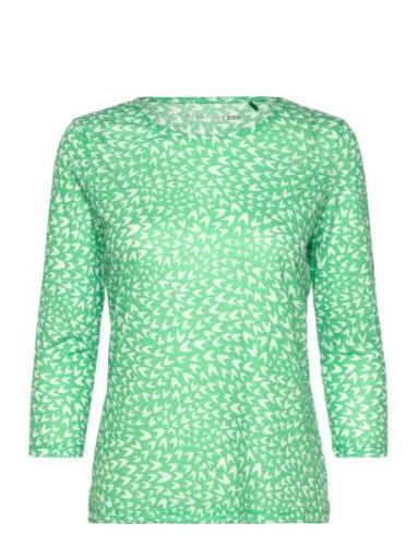 T-Shirt 3/4 Sleeve Tops T-shirts & Tops Long-sleeved Green Gerry Weber...