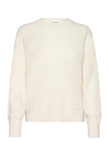 Deliasw Knit Tops Knitwear Jumpers Cream Sofie Schnoor