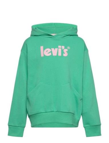 Levi's Square Pocket Hoodie Tops Sweatshirts & Hoodies Hoodies Green L...