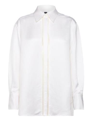 Beina Tops Blouses Long-sleeved White BOSS