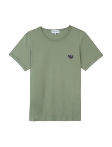 Poitou Ptch Grand Coeur/Gots Designers T-Kortærmet Skjorte Khaki Green...