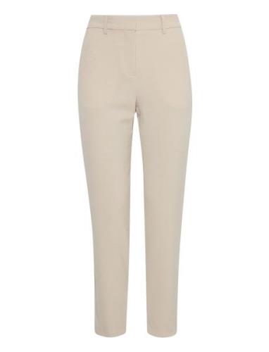 Bydanta Pants Crop - Bottoms Trousers Suitpants Beige B.young