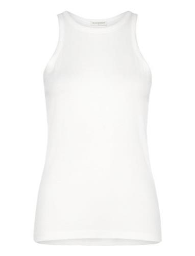 Julia Tank Top Tops T-shirts & Tops Sleeveless White Movesgood