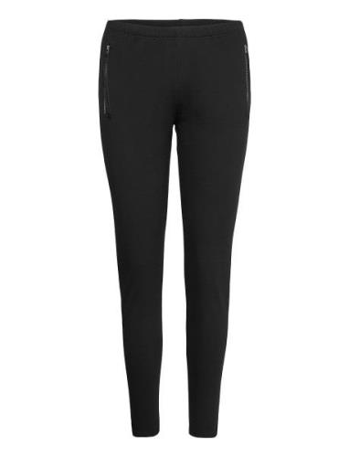 Maperry Bottoms Trousers Slim Fit Trousers Black Masai