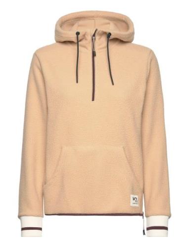 Rthe Hoodie Sport Sweatshirts & Hoodies Hoodies Cream Kari Traa