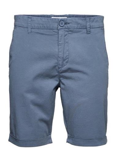 Regular Chino Poplin Shorts - Gots/ Bottoms Shorts Chinos Shorts Blue ...