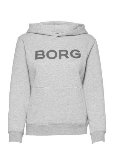 Hood W Bb Logo W Bb Logo Sport Sweatshirts & Hoodies Hoodies Grey Björ...