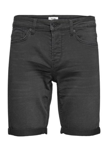 Onsply Blk Jog 8581 Pim Dnm Shorts Noos Bottoms Shorts Denim Black ONL...