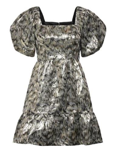 Columbine Dress Designers Short Dress Silver Malina