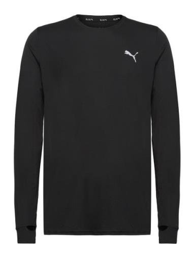 Run Favorite Ls Tee M Sport T-Langærmet Skjorte Black PUMA